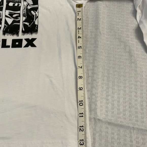 Fortnite & Roblox Long Sleeves Boys t-shirts. Blue is LG (10-12) & White Med. - Picture 14 of 15